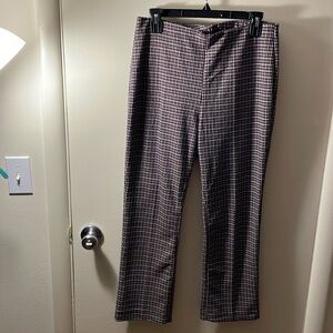 EUC CROSBY. Houndstooth work pants sz.m 118